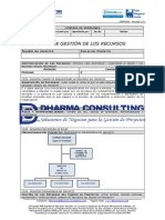 Plan de Gesti N de Los Recursos