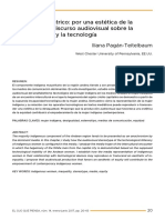 Espejo Eurocéntrico - Por Una Estética de La Equidad en El Discurso Audiovisual Sobre La Mujer Indígena y La Tecnología