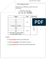 Past Continuous Tense : - Was + Eat + Ing' Was Eating - Were + Talk + Ing' Were Talking