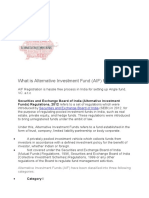 Alternative Investment Fund Registration