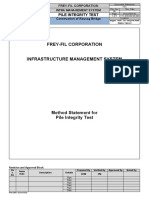 Pile Integrity Test