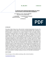 B1 - 202 - 2014 Diagnostic Testing and On-Line Condition Monitoring of Cable Systems Based On Partial Discharge Measurements