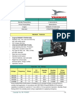 Standard Features: Model GB-YM20