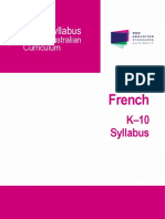 French K-10 Syllabus 2018