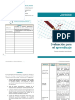 Cartilla Evaluación para El Aprendizaje