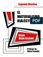 Materialismo Dialético Segundo Lefebvre