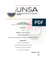 Informe Arduino Sensor Uv