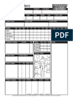 Character Sheet: Basic Advances Skill Bonus Current