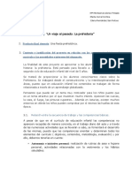 Didáctica Planeación Proyecto Prehistoria PDF