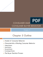 Chapter 5 Consumer Markets and Consumer Buyer Behavior E PDF