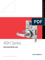 40H Series: Heavy Duty Mortise Locks