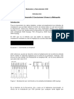 Modulador y Demodulador ASK