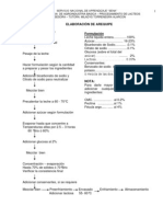 Formulaciones Procesos de Lacteo