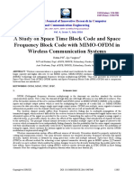 Space Time Block Code and Space Frequency Block Code With MIMO-OFDM in Wireless Communication Systems