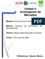 Reporte de Investigacion de Mercados Utilizando El Sim