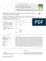 Exploring Land Use - Land Cover Change and Drivers in Andean Mountains in Colombia - A Case in Rural Quindío