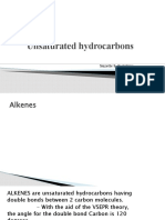 Unsaturated Hydrocarbons: Suzette B Doctolero