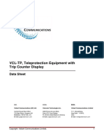 VCL-TP, Teleprotection Equipment With Trip Counter Display: Data Sheet