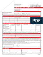 Lost/Stolen Cheque/Cheque Book/Cashier Order (CO) Report Form