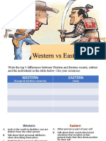 4 Western Vs Eastern Self