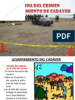 Levantamiento de Cadaver