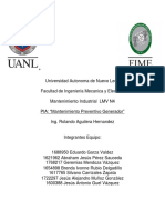 Mantenimiento Preventivo Generador PIA PDF