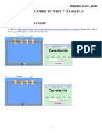 Laboratorio 5. Condensadores en Serie y Paralelo