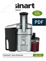 Cuisinart Juicer Cje-1000 Manual