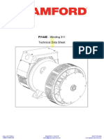 PI144E - Winding 311: Technical Data Sheet