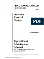 General Dynamics SATCOM Technologies Antenna Control System 950A