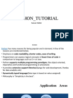 Python - Tutorial: Suman Halder