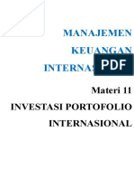 Materi 11 - Investasi Portofolio Internasional