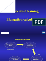 PT Specialist Training Elongation Calculation