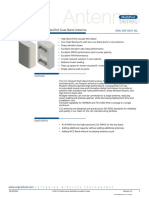 Hexport Dual-Band Antenna: Hpa-65F-Buu-H2 Data Sheet