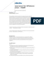 Flow Assurance For Offshore Flow Assurance For Offshore Production - FAOP Production - FAOP