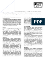 SPE 81457 Strategies To Mitigate Corrosion Caused Due To H S in Wells and Well Fluid Lines of Mumbai Offshore, India