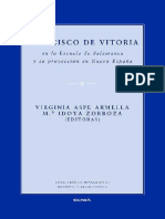 Aspe Armella, V Idoya Zorroza, Ma. Francisco de Vitoria en La Escuela de Salamanca y Su Proyección en La Nueva España