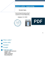 Introduction To Safety Engineering: Michal Sojka