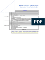 MATRICES FINALES - Empresa Casa Luker