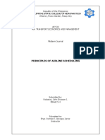 Principles of Airline Scheduling PDF