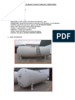 Informe de Tanque Combustible