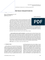 Analysis of Automobile Starter Solenoid Switch For Improved Life