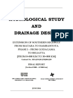 Hydrological Study & Drainage Design Report Part 01 (0+000-13+000 KM) June 2014 PDF