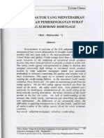 Faktor-Faktor Yang Menyebabkan Kegagalan Pemeringkatan Surat Utang Subprime Mortgage