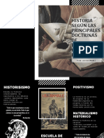 Historia Desde Historicismo. La Escuela de Los Annales, Materialismo Historico, Positivismo