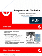 3 - Programación Dinámica