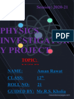 Physics Project