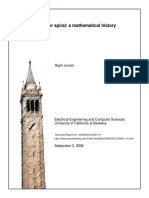 The Euler Spiral: A Mathematical History: Raph Levien