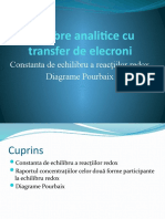 Curs 3 Constanta de Echilibru - Diagrame Pourbaix