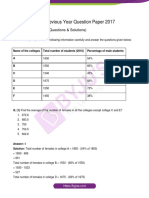 SBI PO Prelims Previous Year Question Paper 2017: Quantitative Aptitude (Questions & Solutions)